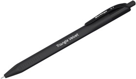 Автоматическая шариковая ручка Triangle Velvet NEW, синяя, 0.7 мм