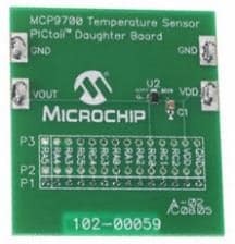 Фото 1/2 MCP9700DM-PCTL, Temperature Sensor Development Tools Temp-to-Vltg Conv PICtail Demo BRD