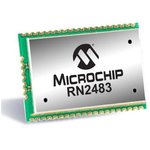RN2483A-I/RM104, Sub-GHz Modules Low Power Long Range Transceiver Module(868MHz)