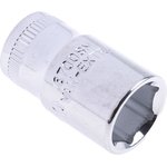 6700SM-10, 1/4 in Drive 10mm Standard Socket, 6 point, 24.7 mm Overall Length