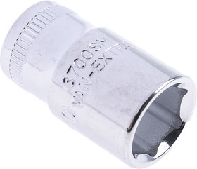 Фото 1/4 6700SM-10, 1/4 in Drive 10mm Standard Socket, 6 point, 24.7 mm Overall Length