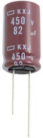 EKXJ251ELL151MK40S, Aluminum Electrolytic Capacitors - Radial Leaded 250VDC 150uF Tol 20% 12.5x40mm AEC-Q200