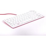 SC0168, Red, White QWERTZ (Germany) Keyboard