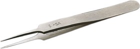 Фото 1/3 5SA, 115 mm, Stainless Steel, Pointed; Relieved, Tweezers