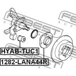 1282-LANA44R, 1282-LANA44R_к-кт подшипника ступ. зад.!\ Hyundai Elantra ...