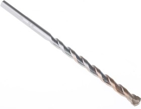 Фото 1/3 DT6533-QZ, DT65 Series Carbide Tipped Twist Drill Bit, 10mm Diameter, 200 mm Overall