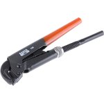 140, Pipe Wrench, 210.0 mm Overall, 33mm Jaw Capacity, Metal Handle