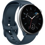 Смарт-часы Amazfit GTR Mini A2174 42.83мм 1.28" AMOLED корп.синий рем.синий ...
