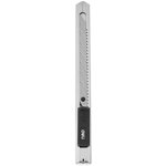 Нож канцелярский Deli E2034 Essential Metal Vivid Mini шир.лез.9мм фиксатор ...
