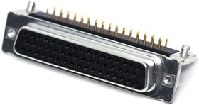 164A18989X, D-Sub Standard Connectors 50P PCB CLIP/4-40UNC THREAD INSRT SOCKET