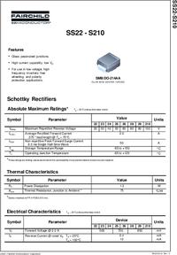 SS24, Диод Шоттки 2А 40В [SMB / DO-214AA], ON Semiconductor | купить в ...