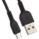 USB кабель HOCO X20 Flash Micro Charging Cable L=1M черный