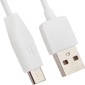Фото 1/2 USB кабель HOCO X1 Rapid Charging Cable Micro L=1M белый