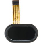 Кнопка HOME для Meizu M3 mini в сборе черная (окантовка черная)