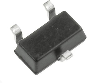 Фото 1/5 Diodes Inc BC847AW-7-F NPN Transistor, 100 mA, 45 V, 3-Pin SOT-323