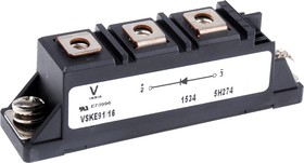 Фото 1/3 1600V 100A, Rectifier Diode, 2-Pin TO-240AA VS-VSKE91/16