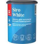Краска для потолка SIRO WHITE A гл/мат 0,9л 700014041