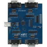CP2108EK, Evaluation Kit, CP2108 USB-UART Bridge Controller, Quad, RS-232/RS-485