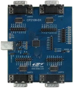 Фото 1/2 CP2108EK, Interface Development Tools CP2108 Evalutaion kits