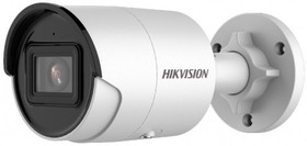 Фото 1/2 HIKVISION DS-2CD2023G2-IU(6mm) 2Мп уличная цилиндрическая IP-камера с EXIR-подсветкой до 40м и технологией AcuSense