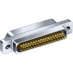 MWDM2L-69TSB, D-Sub Micro-D Connectors MICR D SLDRCUP CON 69CNT SZ #24 PIN