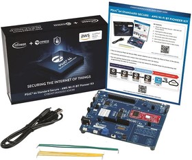 CY8CKIT-064S0S2-4343W, Development Kit, CYS0644ABZI-S2D44 / CYW4343W, PSoC 64 Standard Secure - AWS Wi-Fi BT Pioneer Board