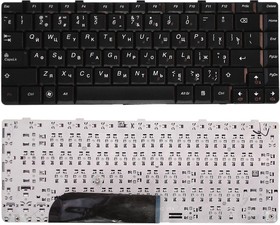 Клавиатура для ноутбука Lenovo IdeaPad U350 Y650 черная