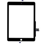 Сенсорное стекло (тачскрин) для планшета iPad 9.7 2018 (A1954, A1893) черное