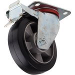Braked Swivel Castor Wheel, 330kg Capacity, 160mm Wheel