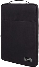 Чехол для ноутбука HEIKKI OPTION MAX 15,6'' (ХЕЙКИ), с ручкой и карманом, черный, 39х27х3 см, 272602