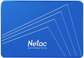 Фото 1/3 SSD 2.5" Netac 480Gb N535S Series  NT01N535S-480G-S3X  Retail (SATA3, up to 540/490MBs, 3D NAND, 280TBW, 7mm)