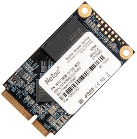 Фото 1/3 SSD mSATA Netac 512Gb N5M Series  NT01N5M-512G-M3X  Retail (SATA3, up to 540/490MBs, 3D NAND, 280TBW)