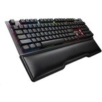 XPG SUMMONER Игровая клавиатура (Cherry MX blue switches, USB, алюминиевая рама, RGB подсветка, подставка под запястья, USB порт)
