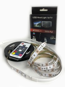 Фото 1/10 подсветка для TV комплект T12, USB, лента 200 см, LED-T12-TV