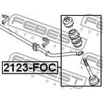2123-FOC, 2123FOC_тяга стабилизатора переднего! D23\ VW Golf/Bora 98-05