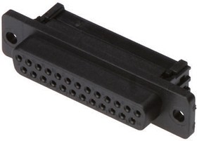 A-DFF 25LPIII/Z-UNC, 25-Way IDC Connector Socket for Cable Mount, 2-Row