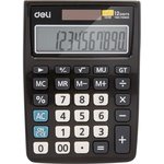 Настольный компактный калькулятор e1238black, 12 разрядный, двойное питание ...