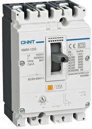 Выключатель автоматический 3п 63А 100кА NM8N-125H TM с рег. термомаг. расцеп. (R) CHINT 271667