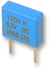 BFC237021154, CAP, 0.15µF, 100V, 10%, PET