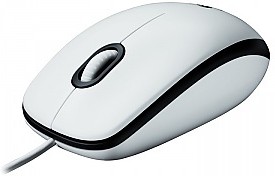 Фото 1/10 Мышь Logitech B100 Optical Mouse, USB, 1000dpi, White, [910-003360]