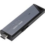 Флеш Диск A-Data 128Gb Type-C UE800 AELI-UE800-128G-CSG USB3.2 серебристый