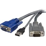 SVUSBVGA6, Male VGA to Male USB A; VGA KVM Cable