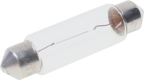 Фото 1/4 12864CP, Лампа 12V C5W SV8.5-8 двухцокольная PHILIPS