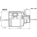 HNIU-HRV, ШРУС внутренний 30x42.5x27