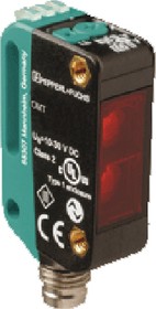 OMT100-R100-2EP-IO-V31, Background Suppression Distance Sensor, Block Sensor, 40 mm 100 mm Detection Range IO-LINK