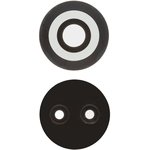 Стекло камеры для Tecno Camon 20 (CK6N) (черное)