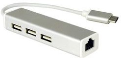 8950530, USB Hub, USB-C Plug, 3.1, USB Ports 3, USB-A Socket