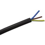 2101250, Mains Cable 3x 0.75mm² Tinned Copper 750V 25m Black