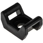 7675878, Cable Binding Block Black Polyamide Pack of 10 pieces