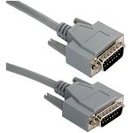 CS-DSDMDB15MM-025, D-Sub Cables DELUXE DB15M/M MOLDED 25